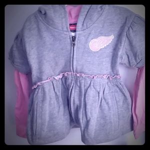 Toddler Red Wings Sweatshirt